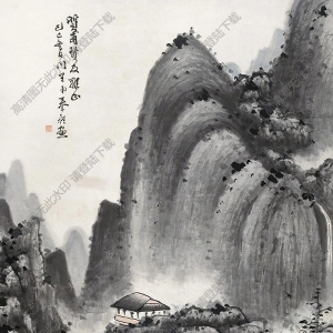 秦仲文國(guó)畫(huà) 山水 (2) 高清大圖下載