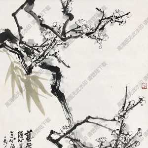 于希寧國(guó)畫(huà) 梅花 (3) 高清大圖下載