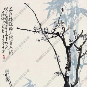 于希寧國(guó)畫(huà) 雙清圖 (5) 高清大圖下載