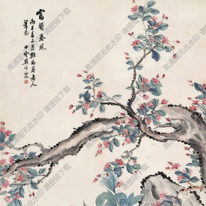 樊浩霖國(guó)畫(huà) 富貴春風(fēng) 高清大圖下載