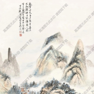 樊浩霖作品 千疊群山 高清大圖下載