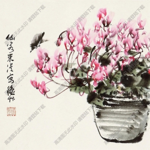 陳秋草國(guó)畫(huà) 花卉 (3) 高清大圖下載