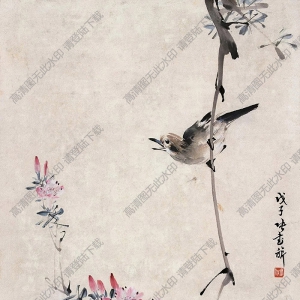 張書(shū)旗國(guó)畫(huà) 春鳥(niǎo)圖 高清大圖下載