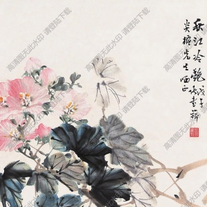 張書旗作品 花鳥(7) 高清大圖下載