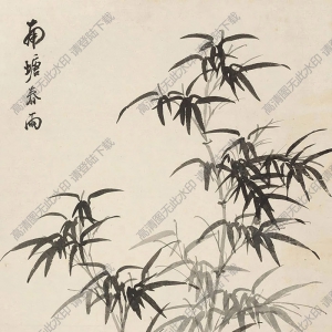 吳華源國(guó)畫(huà) 南塘春雨 高清大圖下載