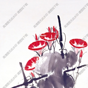 齊白石國(guó)畫(huà)_牽?；╛白石老人一揮_高清大圖下載