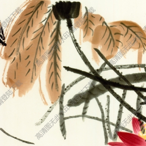 齊白石國(guó)畫(huà)_荷花圖_高清大圖下載