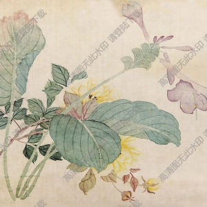 金章_金陶陶國(guó)畫_花卉 (1)_高清大圖下載