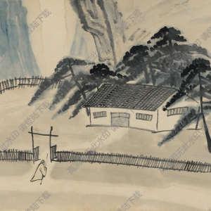 齊白石_23開借山圖冊04_高清大圖下載