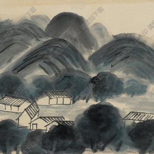 齊白石_23開借山圖冊06_高清大圖下載