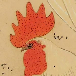金章金陶陶作品_雙雞_高清大圖下載