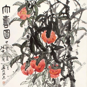 張世簡_大壽圖_高清大圖下載